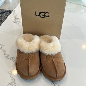 New verified authentic UGG coquette slipper chestnut